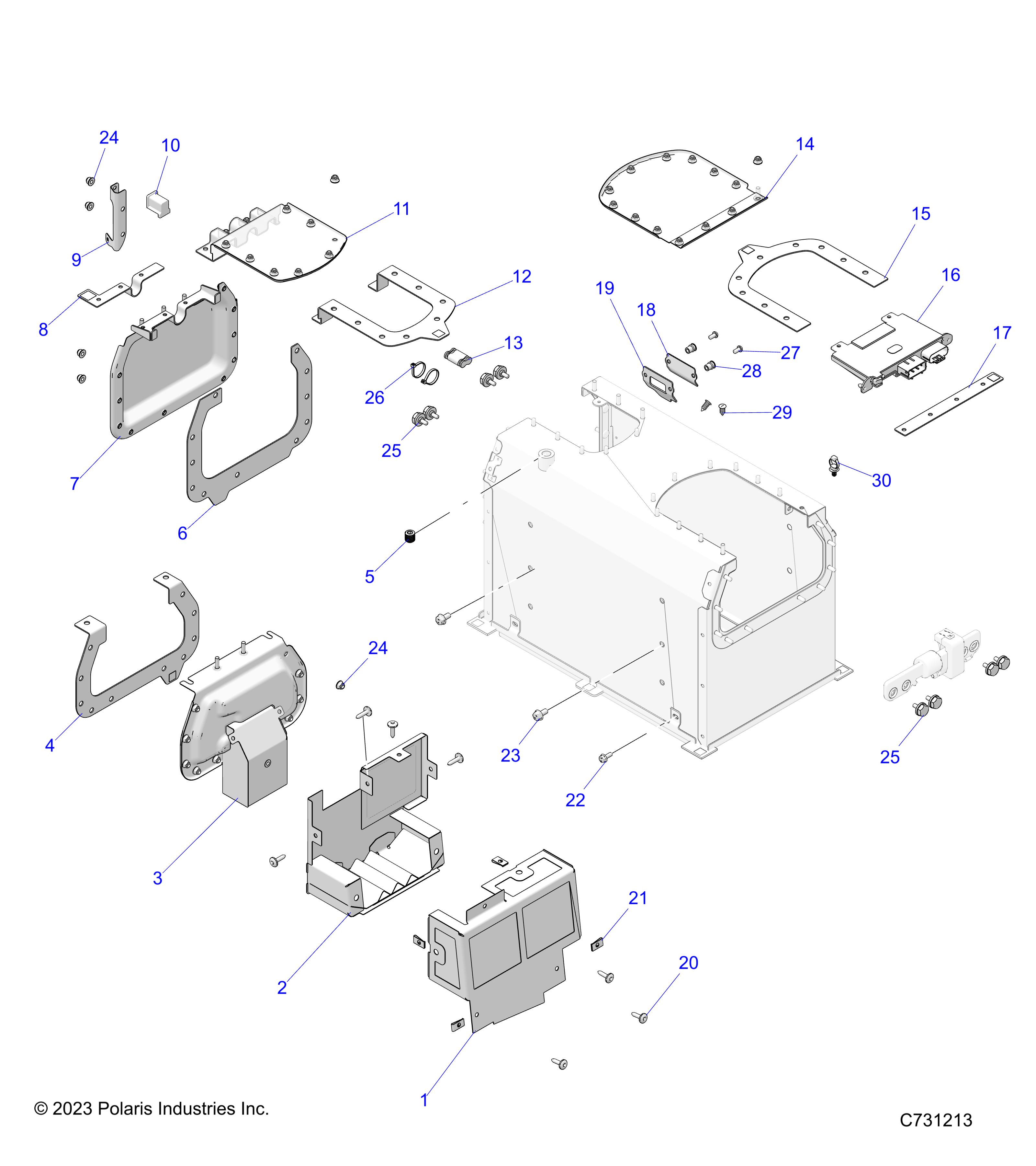 ELECTRICAL, BATTERY, SERVICE COMPONENTS, R24E3TC2DD (C731213)