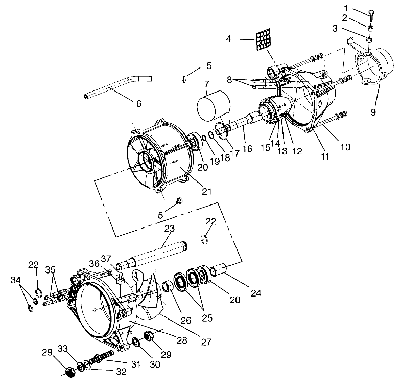 PROPULSION SL 650 STD B954358 (4932923292B002)