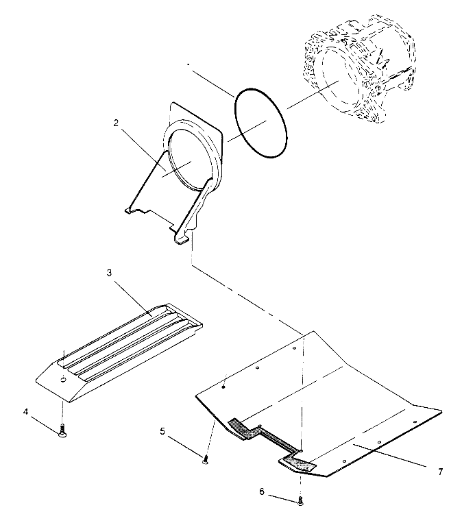 WATER INLET SL 650 STD B954358 (4932923292B009)