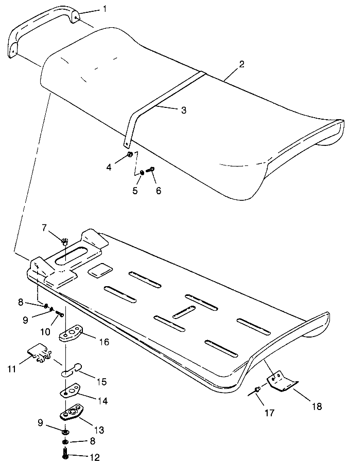 SEAT SLT 700 B964166 and  Intl. SLT 700 I964166 (4933923392A011)