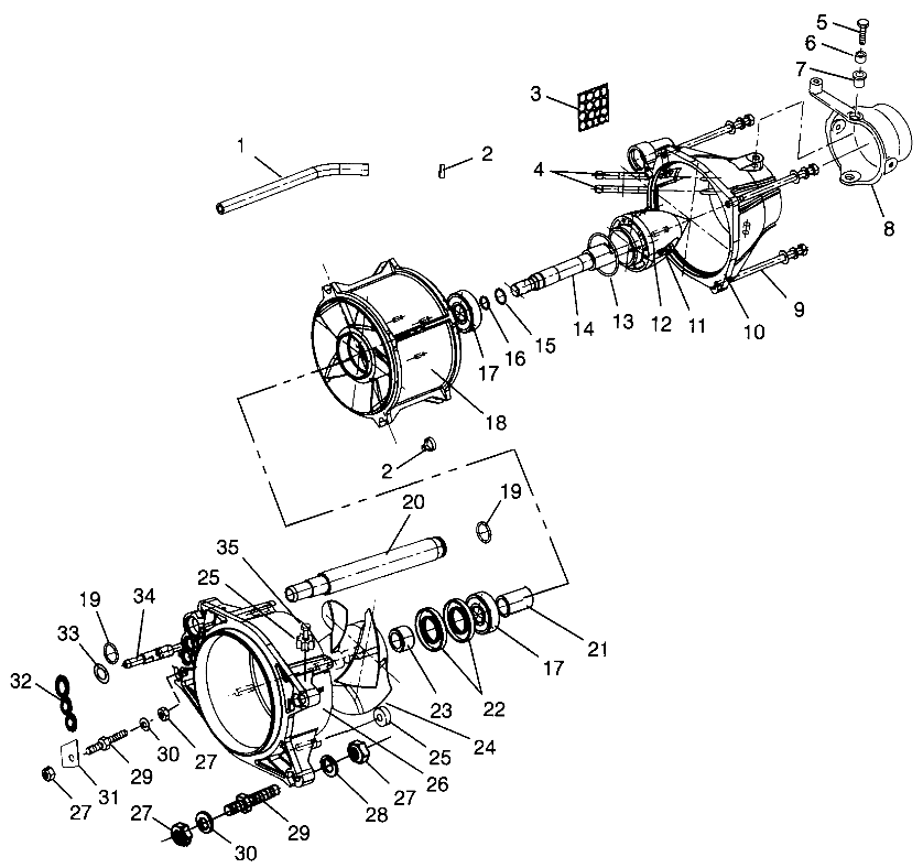 PROPULSION SLT 700 B964166 and  Intl. SLT 700 I964166 (4933923392B003)