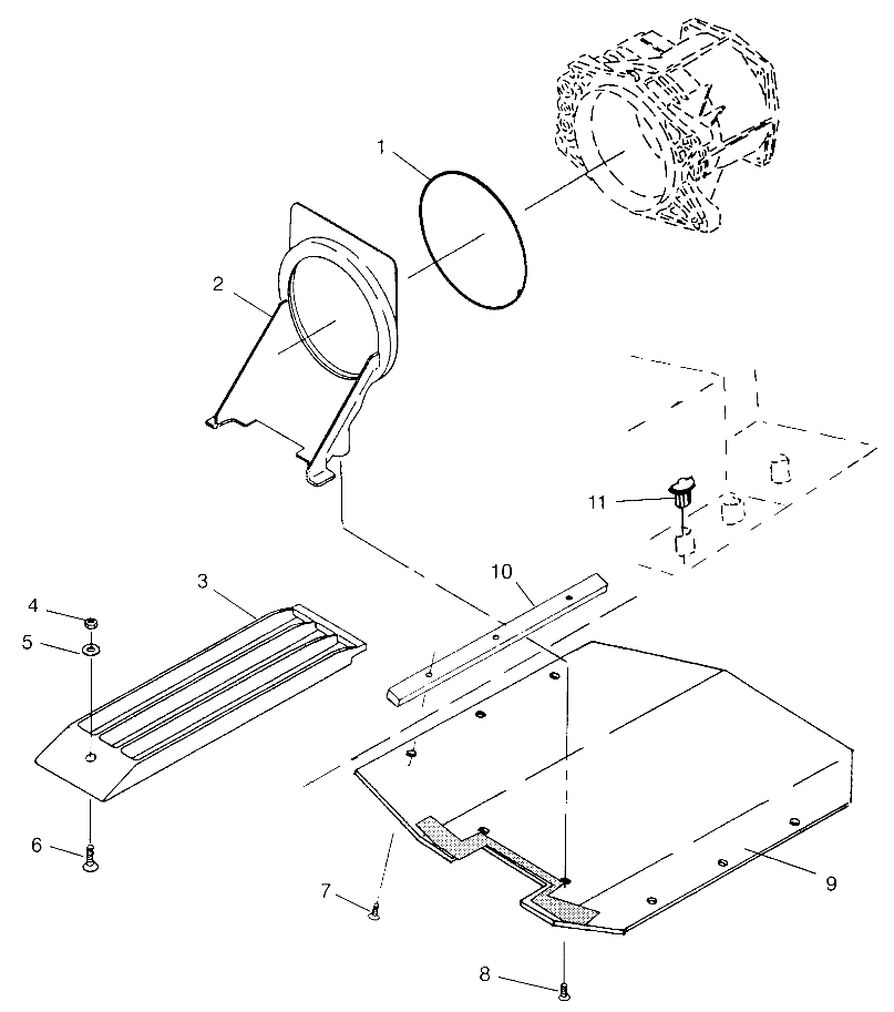 WATER INLET SLT 700 B964166 and Intl. SLT 700 I964166 (4933923392B009)