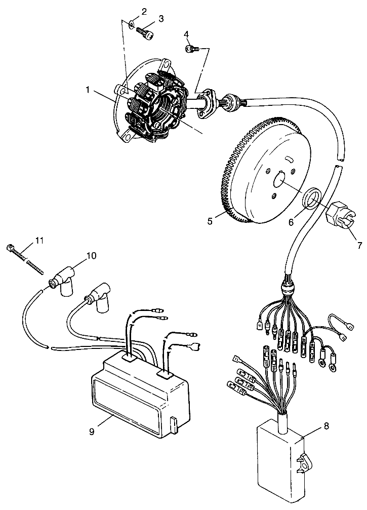 MAGNETO SLT 700 B964166 and  Intl. SLT 700 I964166 (4933923392C005)