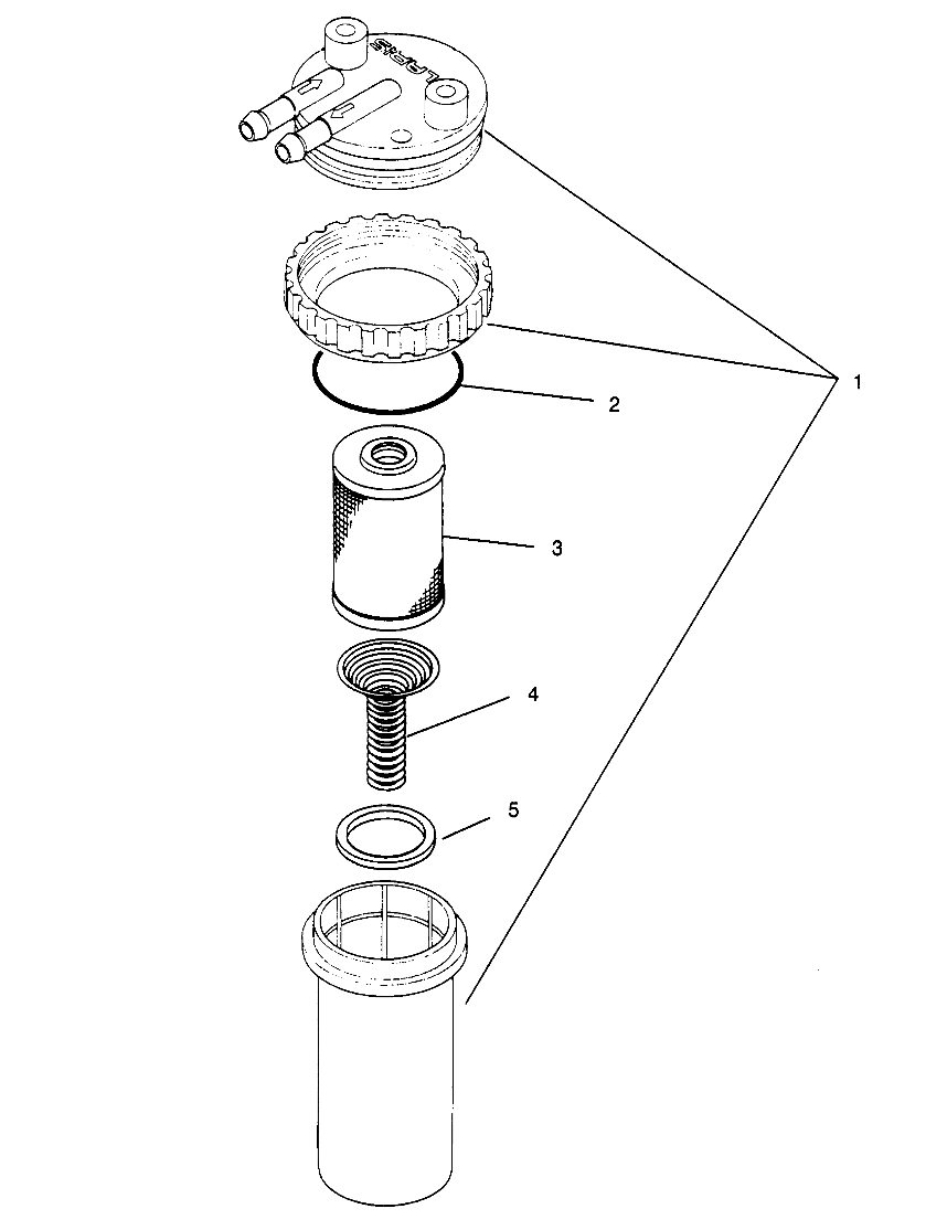 DRAIN ASSEMBLY SLX 780 B954287 (4933953395C008)