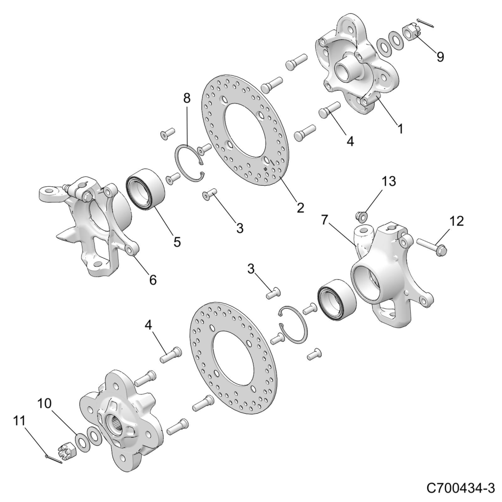 SUSPENSION, FRONT CARRIER - D21BEPD4B4 (C700434-3)