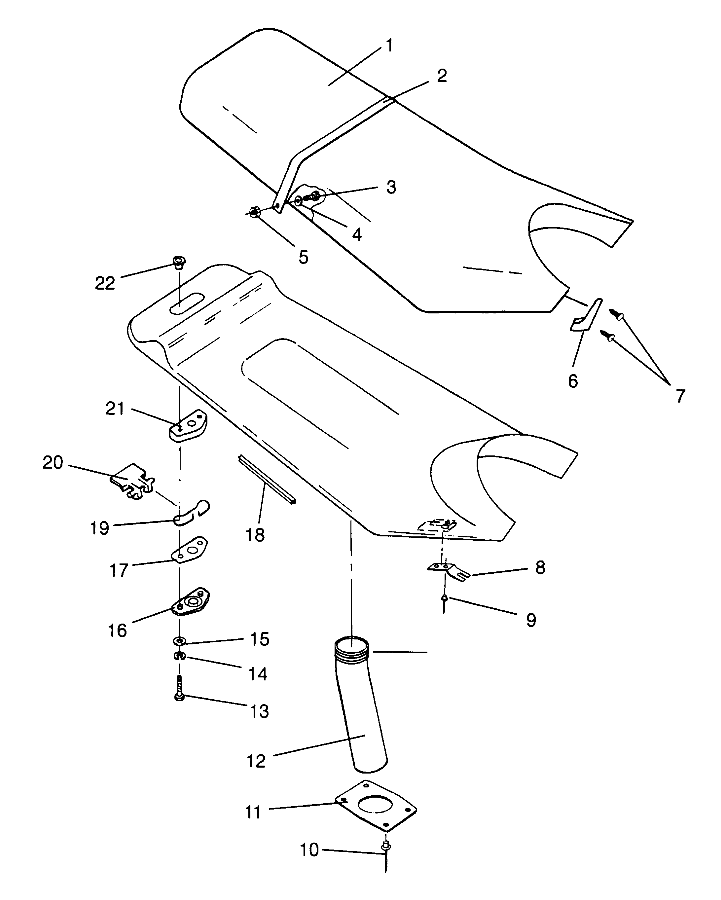 SEAT SL 780 B964087 and Intl. SL 780 I964087 (4935523552A011)