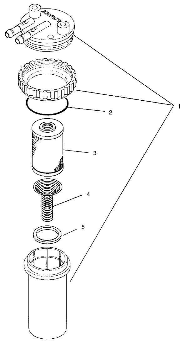 DRAIN ASSEMBLY SL 780 B964087 and  Intl. SL 780 I964087 (4935523552C009)