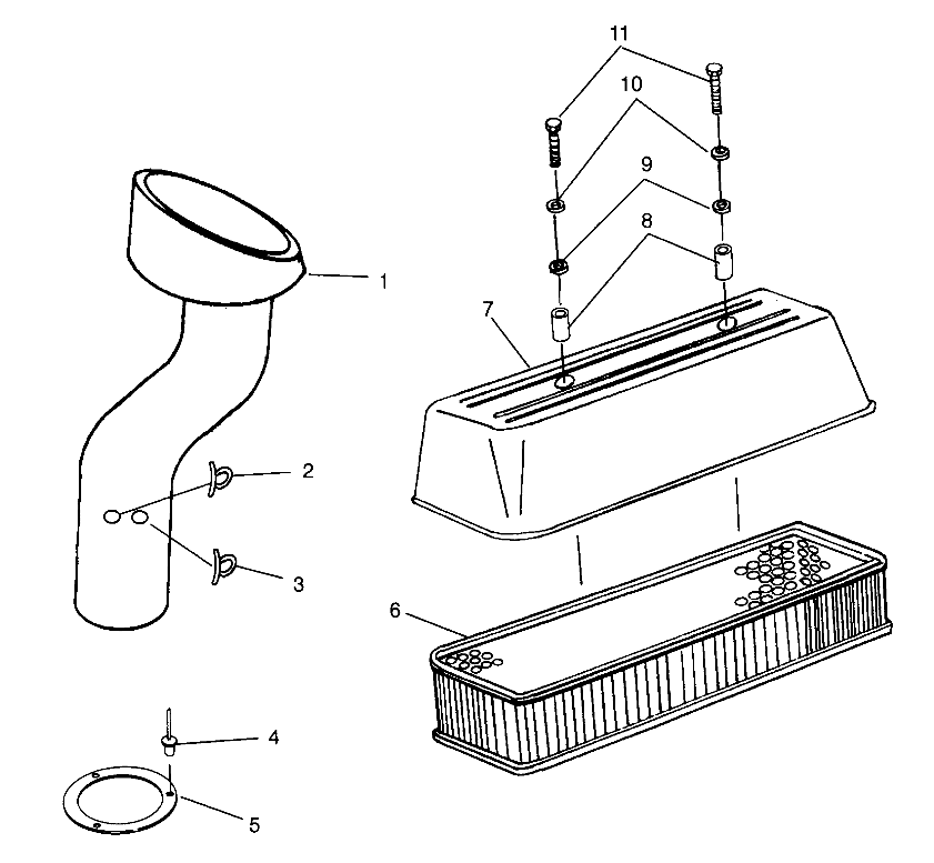 AIR VENT SL 900 B964291 and  Intl. SL 900 I964291 (4935583558B007)