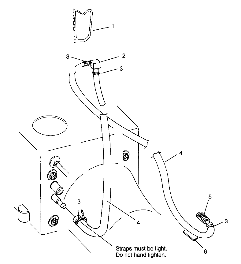 WATER SIPHON SL 900 B964291 and  Intl. SL 900 I964291 (4935583558B009)