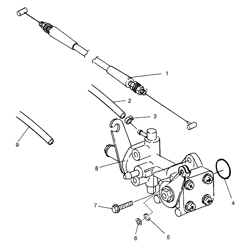 OIL PUMP SL 900 B964291 and  Intl. SL 900 I964291 (4935583558C006)