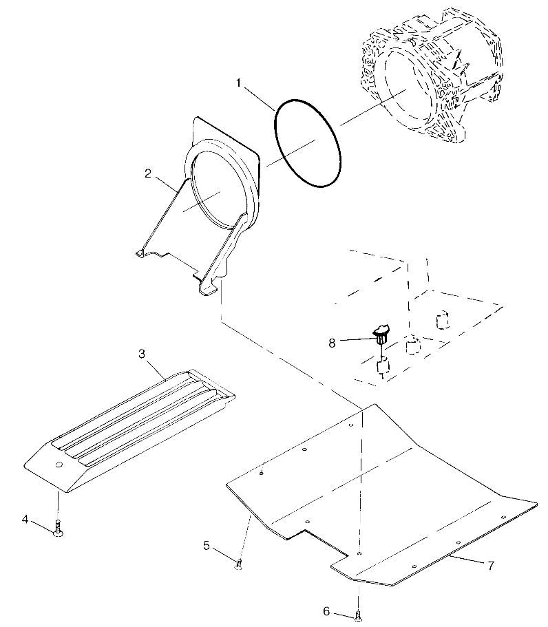 WATER INLET SL 700 B964066 and Intl. SL 700 I964066 (4935633563B011)