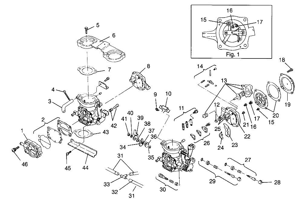 CARBURETOR SL 700 B964066 and Intl. SL 700 I964066 (4935633563C005)