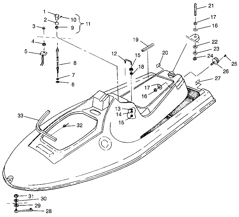 HULL and BODY SLT 780 B964588 and Intl. SLT 780 I964588 (4935683568A006)