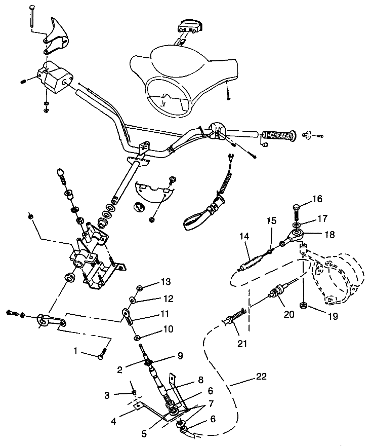 STEERING SLT 780 B964588 and Intl. SLT 780 I964588 (4935683568A013)