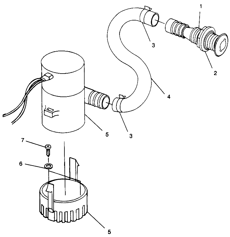 BILGE PUMP SLT 780 B964588 and  Intl. SLT 780 I964588 (4935683568B012)