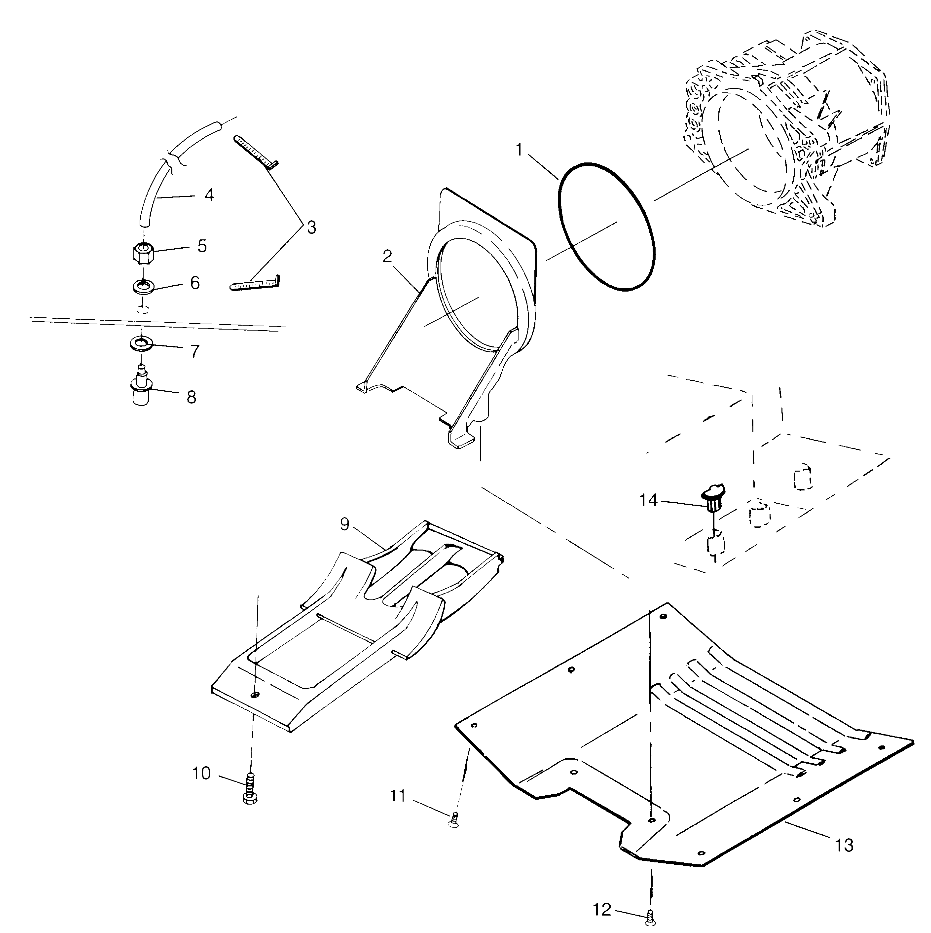 WATER INLET HURRICANE B964466 and Intl. HURRICANE I964466 (4935733573B009)