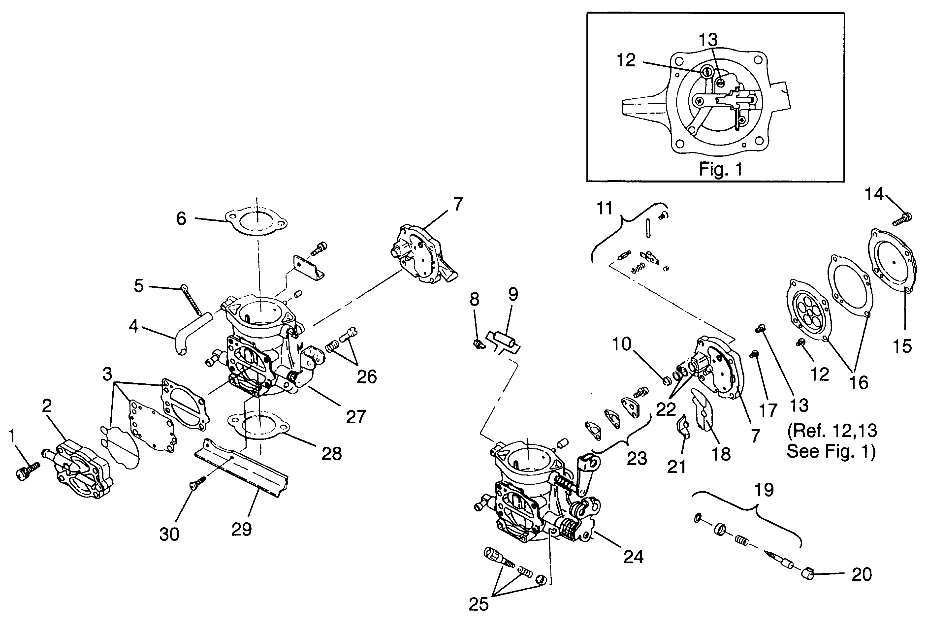 CARBURETOR HURRICANE B964466 and Intl. HURRICANE I964466 (4935733573C003)