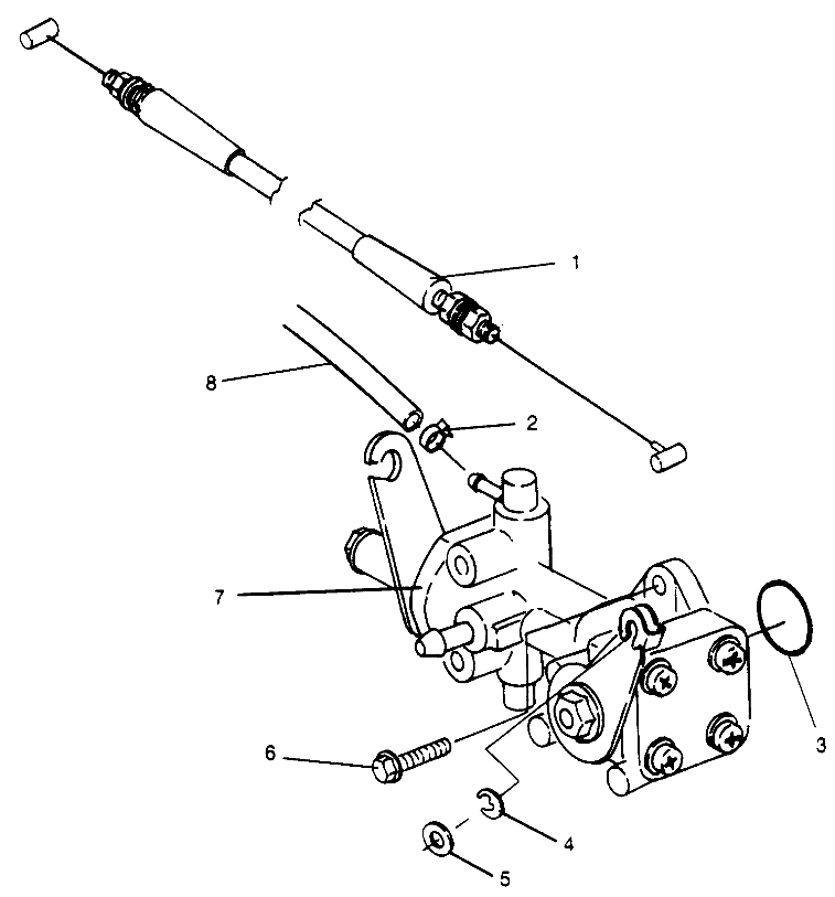 OIL PUMP HURRICANE B964466 and  Intl. HURRICANE I964466 (4935733573C005)