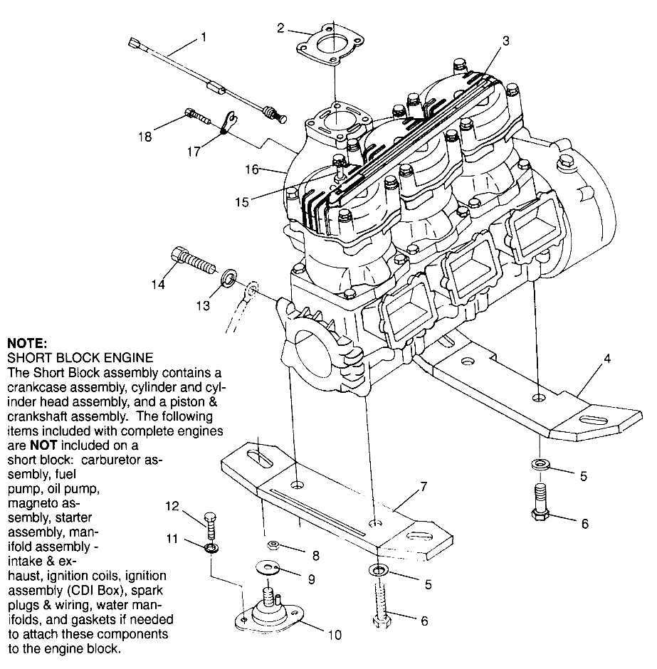 ENGINE MOUNTING SLTX B964590 and Intl. SLTX I964590 (4935783578B001)