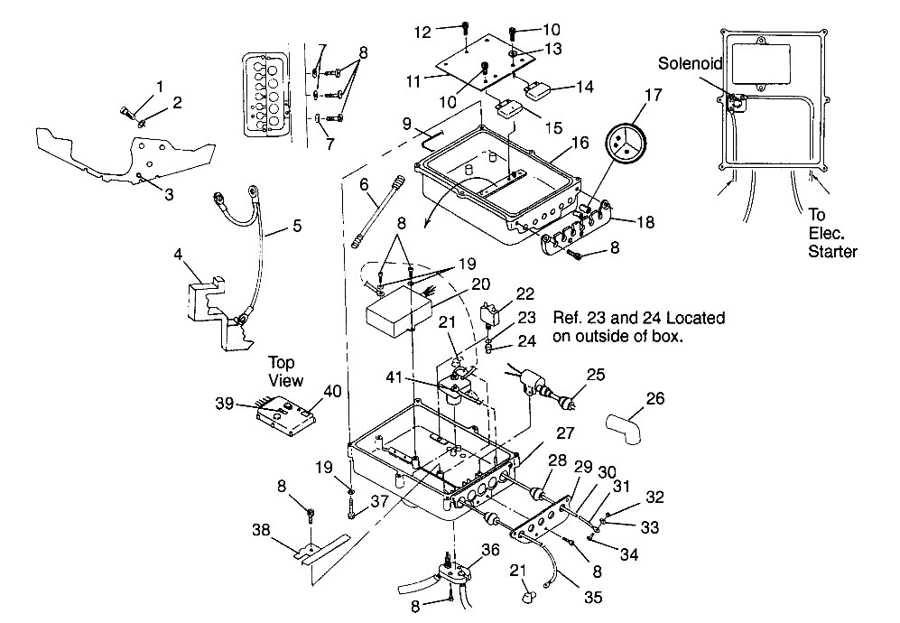 ELECTRICAL BOX SLTX B964590 and Intl. SLTX I964590 (4935783578B010)