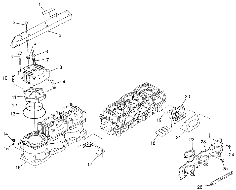 CYLINDER & MANIFOLD SLTX B964590 and Intl. SLTX I964590 (4935783578C001)