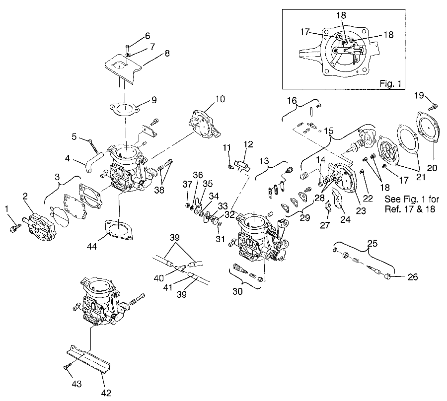 CARBURETOR SLTX B964590 and Intl. SLTX I964590 (4935783578C003)