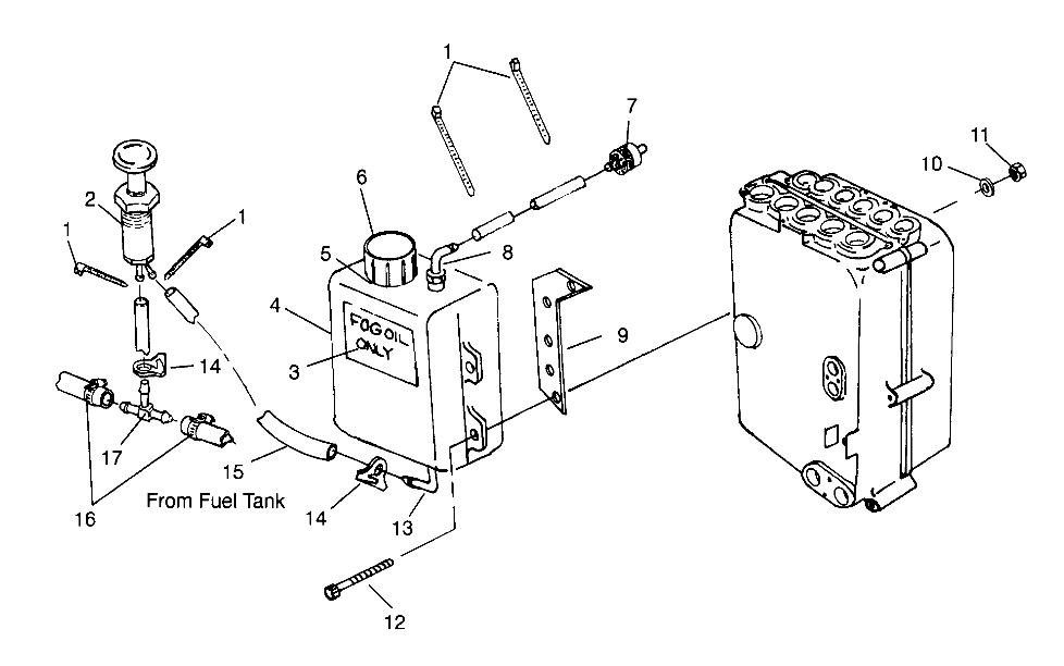 ENGINE FOGGING SYSTEM  Intl. SLTX I964590 (4935783578C008)