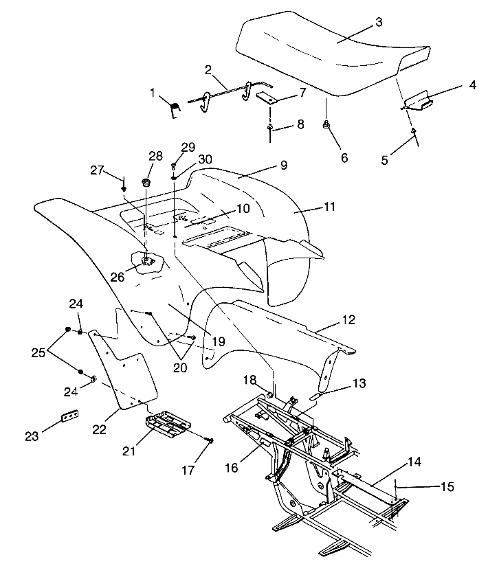 REAR CAB Scrambler W967840 (4935823582A006)