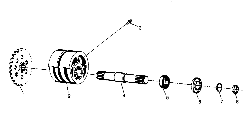 FRONT TIGHTENER Scrambler W967840 (4935823582B003)