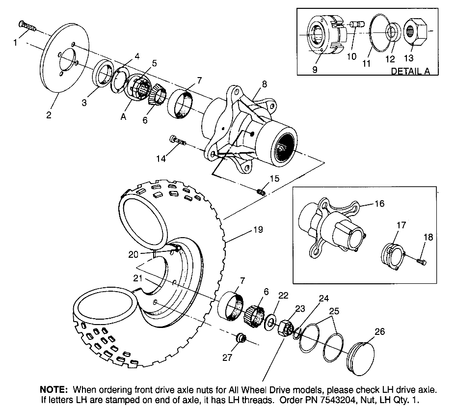 FRONT WHEEL Scrambler W967840 (4935823582B006)