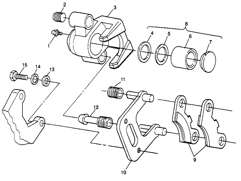 FRONT BRAKE Scrambler W967840 (4935823582B007)