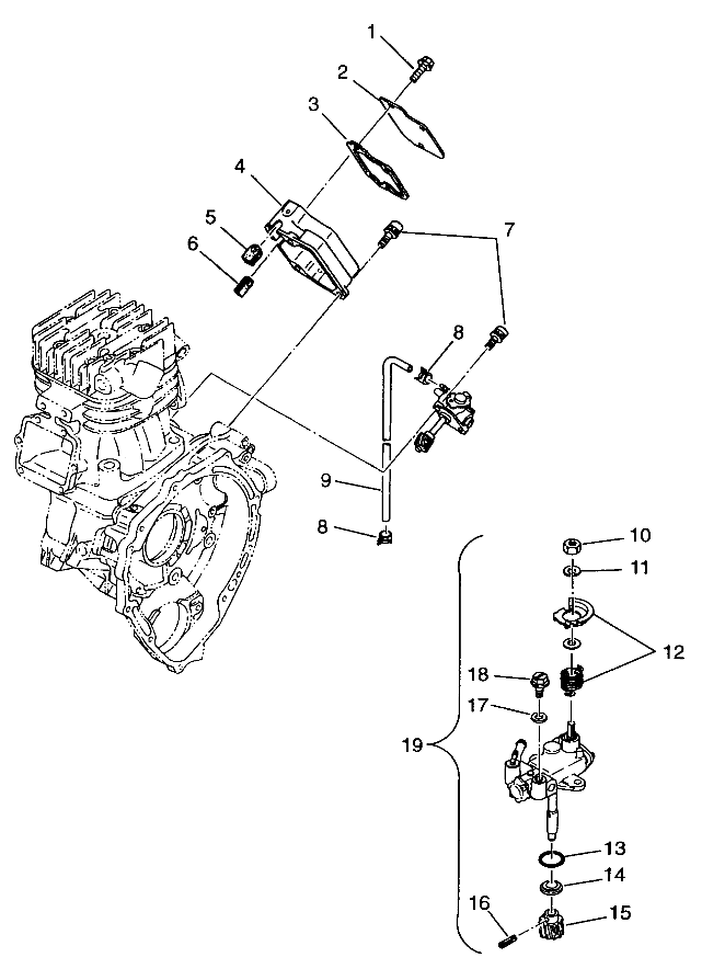 OIL PUMP Scrambler W967840 (4935823582D002)