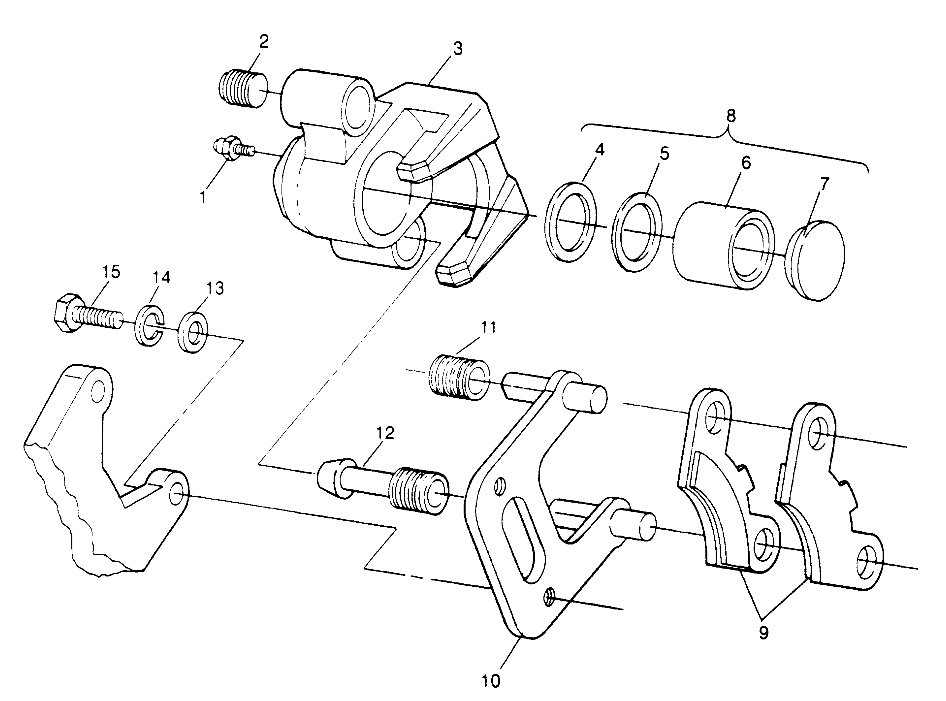 FRONT BRAKE - W968540 (4935863586B007)