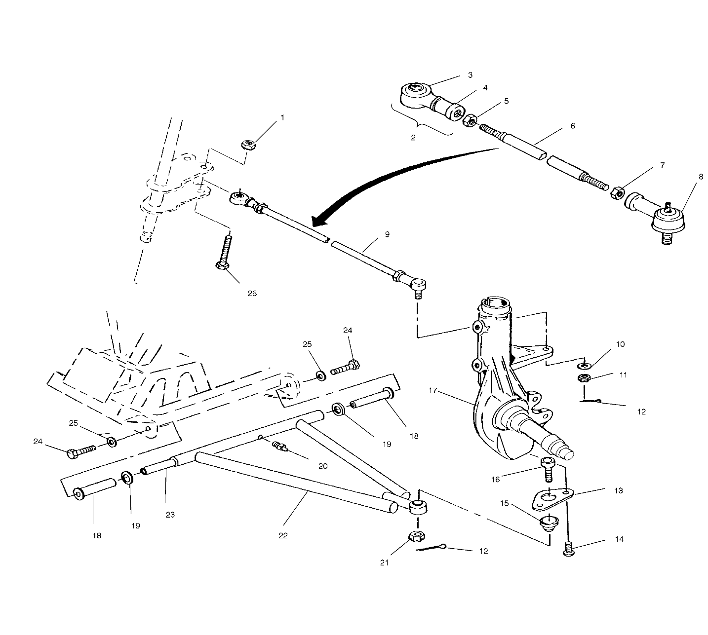 A-ARM/STRUT MOUNTING - W968540 (4935863586B008)