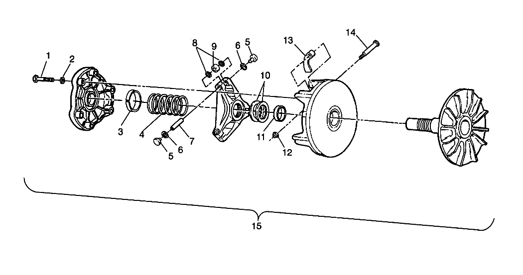 DRIVE CLUTCH - W968540 (4935863586C001)