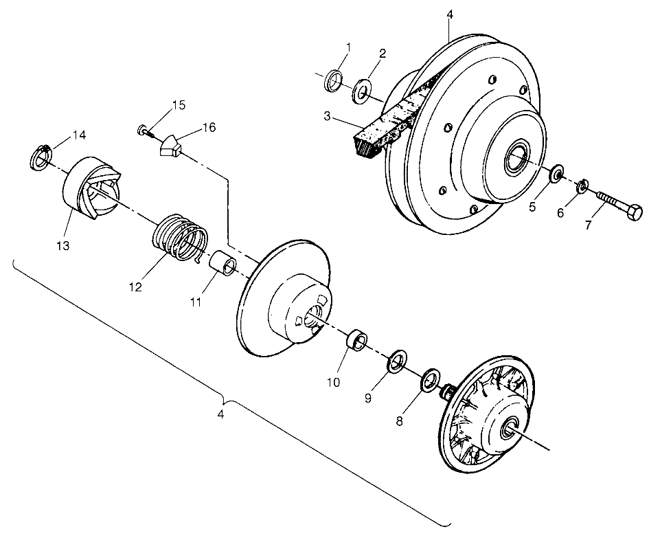 DRIVEN CLUTCH - W968540 (4935863586C002)