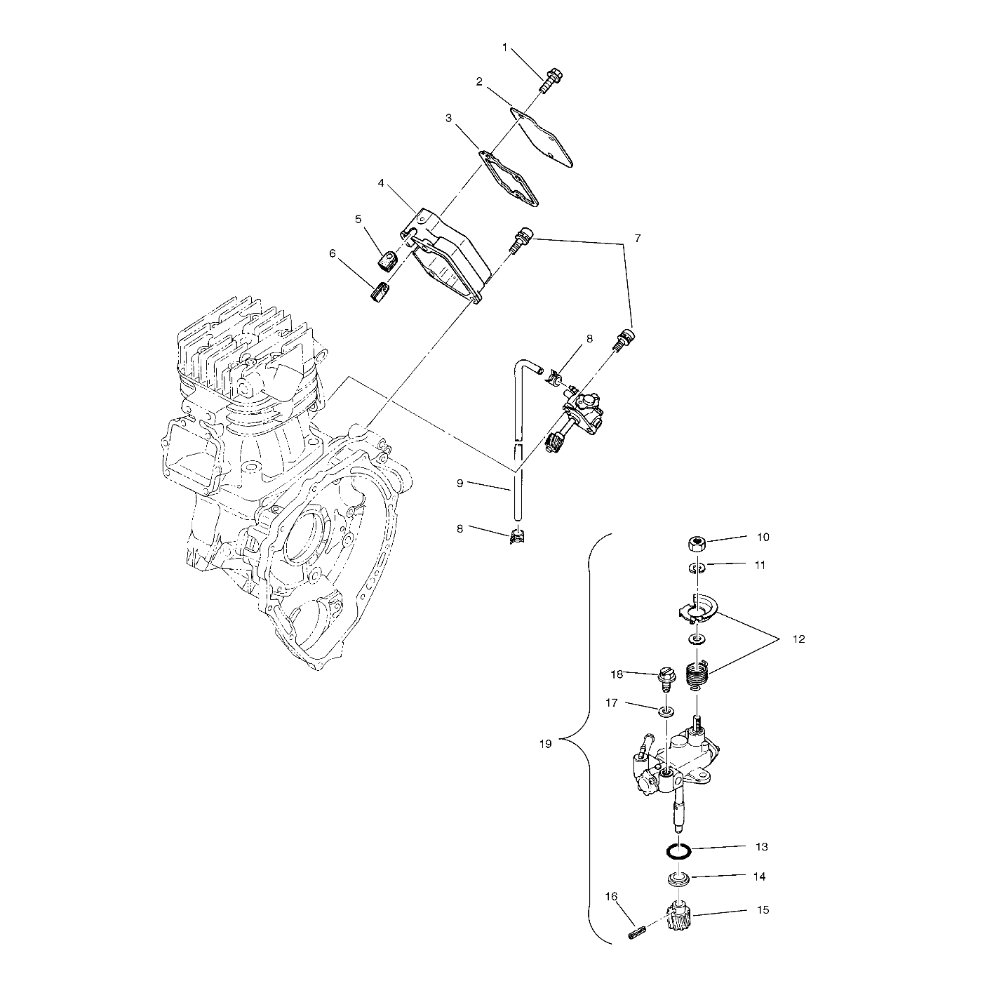 OIL PUMP (SPORT) - W968540 (4935863586D003)