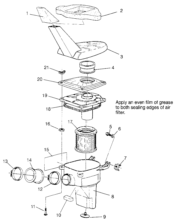 AIR BOX Trail Boss W968527 (4935883588A014)