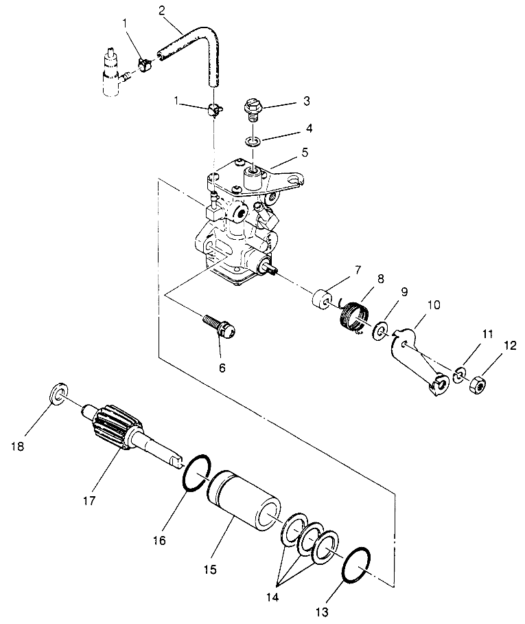 OIL PUMP Trail Boss W968527 (4935883588C012)