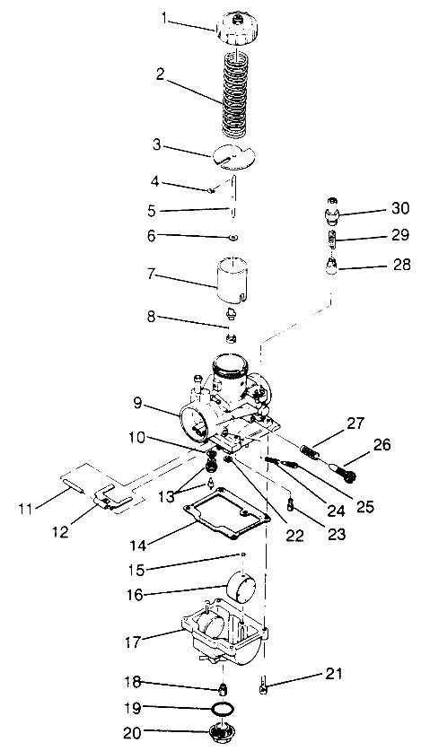 CARBURETOR Trail Boss W968527 (4935883588C013)