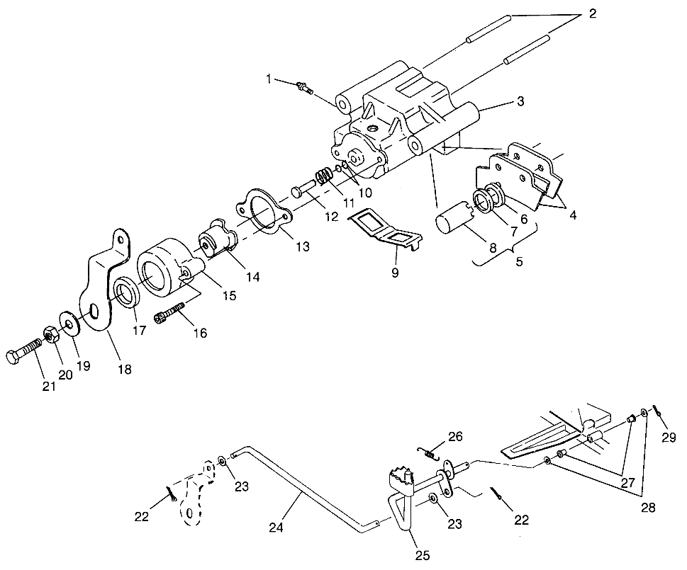 REAR BRAKE XPLORER 300 W969130 (4935903590C006)