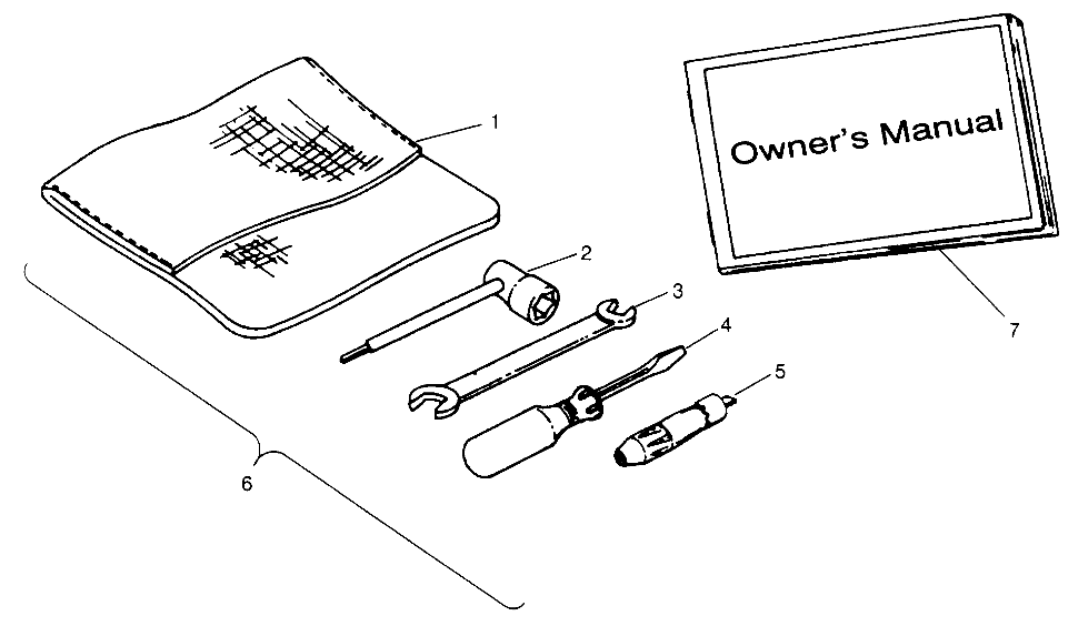 TOOL KIT XPLORER 300 W969130 (4935903590D006)