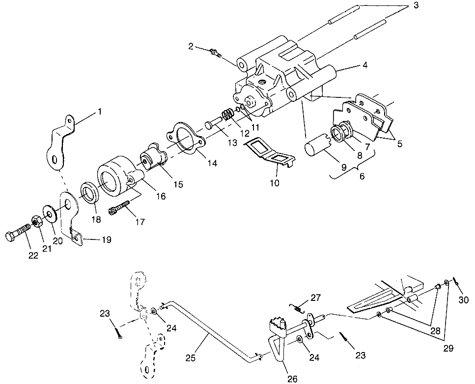 REAR BRAKE XPRESS 300 W969530 and XPRESS 400 W969540 (4935923592C010)