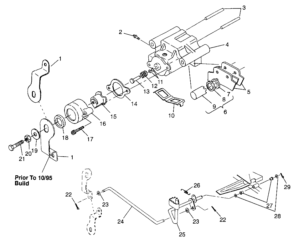 REAR BRAKE XPLORER 400L W969140 (4935983598C006)