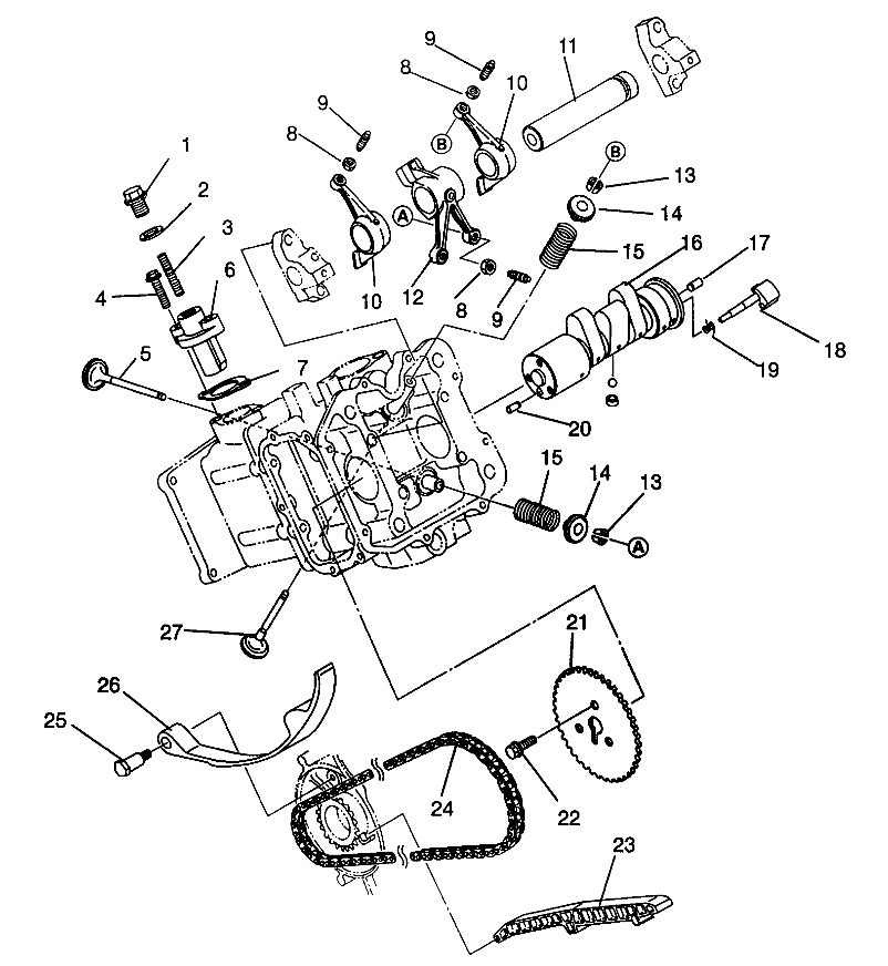 INTAKE and EXHAUST Magnum 6X6 - W968744 and Magnum 6X6 Swedish - S968744 (4936073607D010)