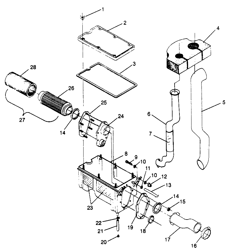 AIR BOX SPORTSMAN 500 W969244 (4936093609B001)