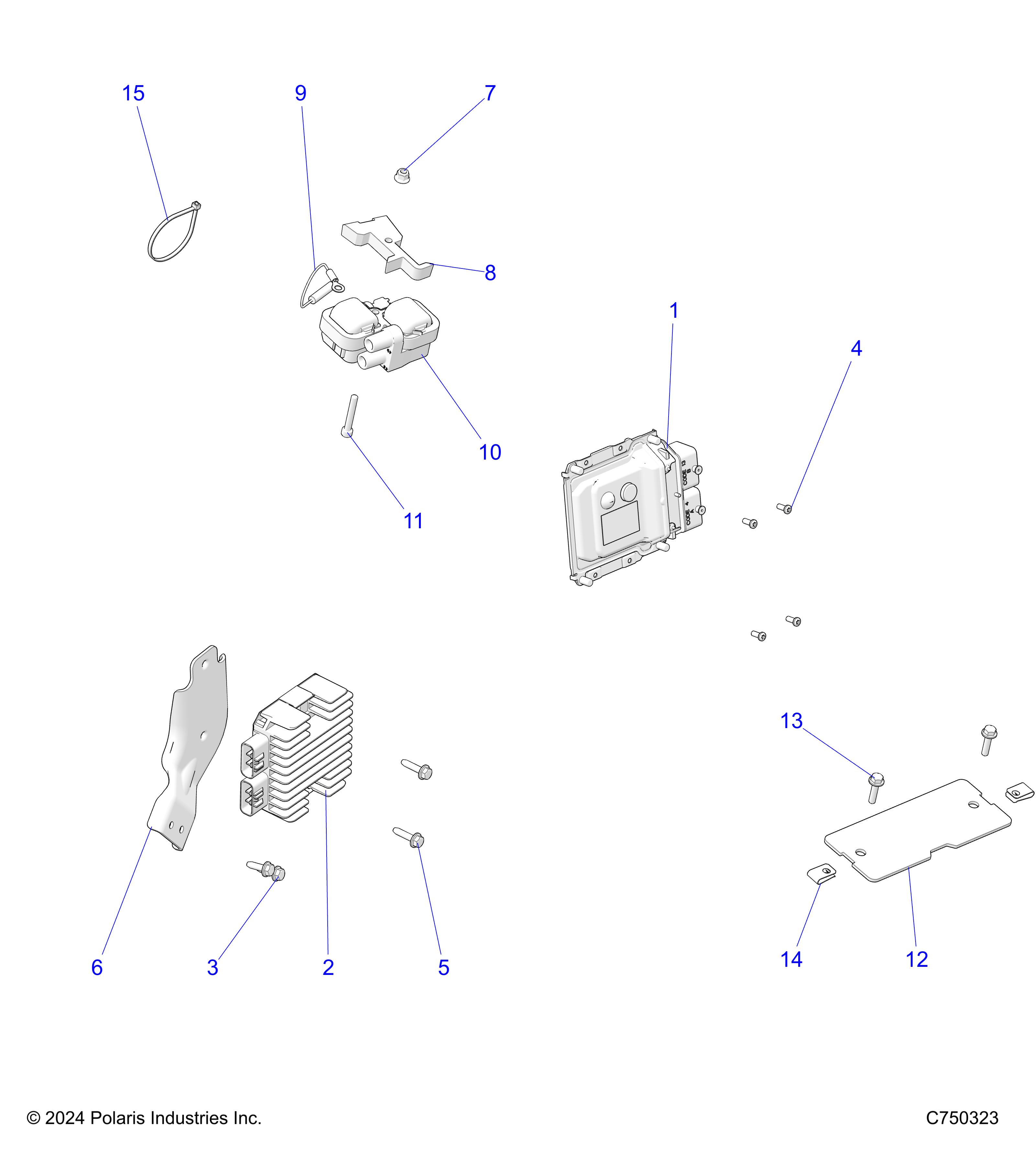 ELECTRICAL, ECU, REG, ETC. - Z25ASE99P5 (C750323)