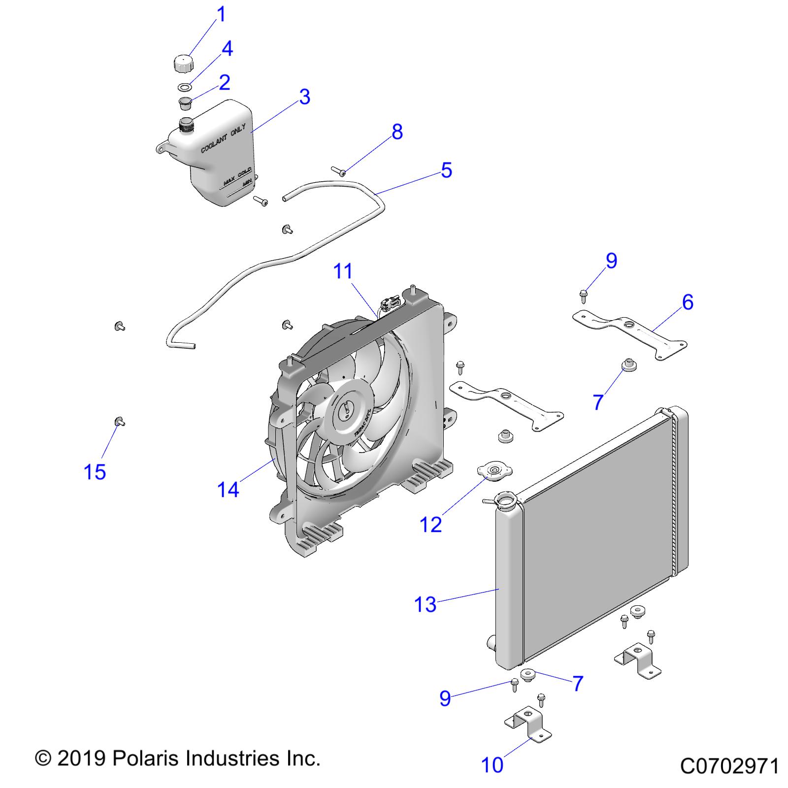 ENGINE, COOLING, RADIATOR - D26P4ED4D4 (C0702971)
