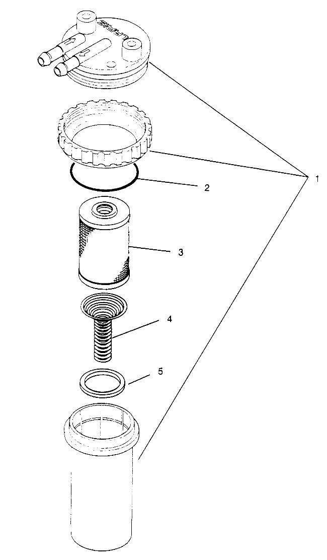 DRAIN SLX 780 B964287 (4937443744C010)