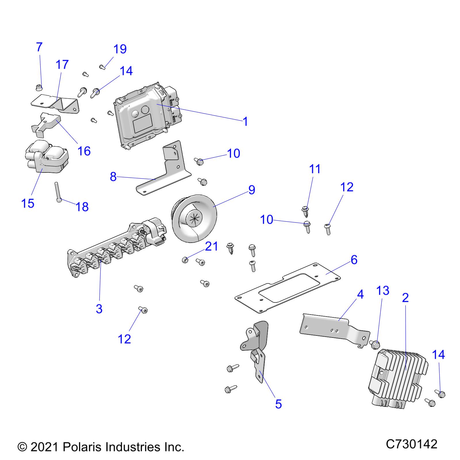 ELECTRICAL, WIRE HARNESS, COMPONENTS - R22RRM99AG (C730142)